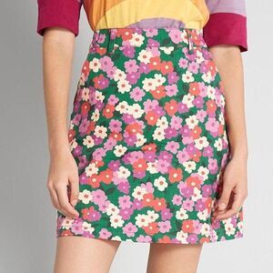 NEW Princess Highway Daisies For Days Mini Skirt UK 8 / XS ModCloth w/ Tags
